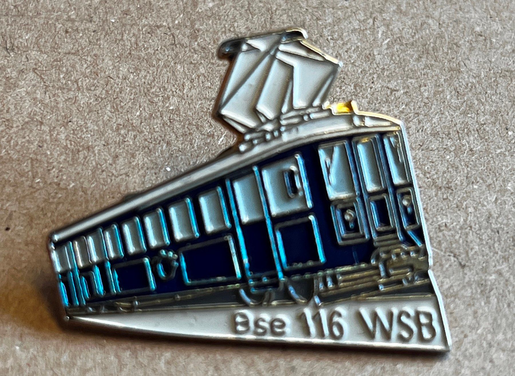 Plaketten & Abzeichen: PIN  Bse 116 WSB Zug – Gebraucht aus Obernau von Wgnom
