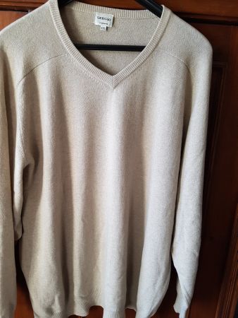 Letzte Gelegenheit / Herren Pullover 100 % Kaschmir, wie neu