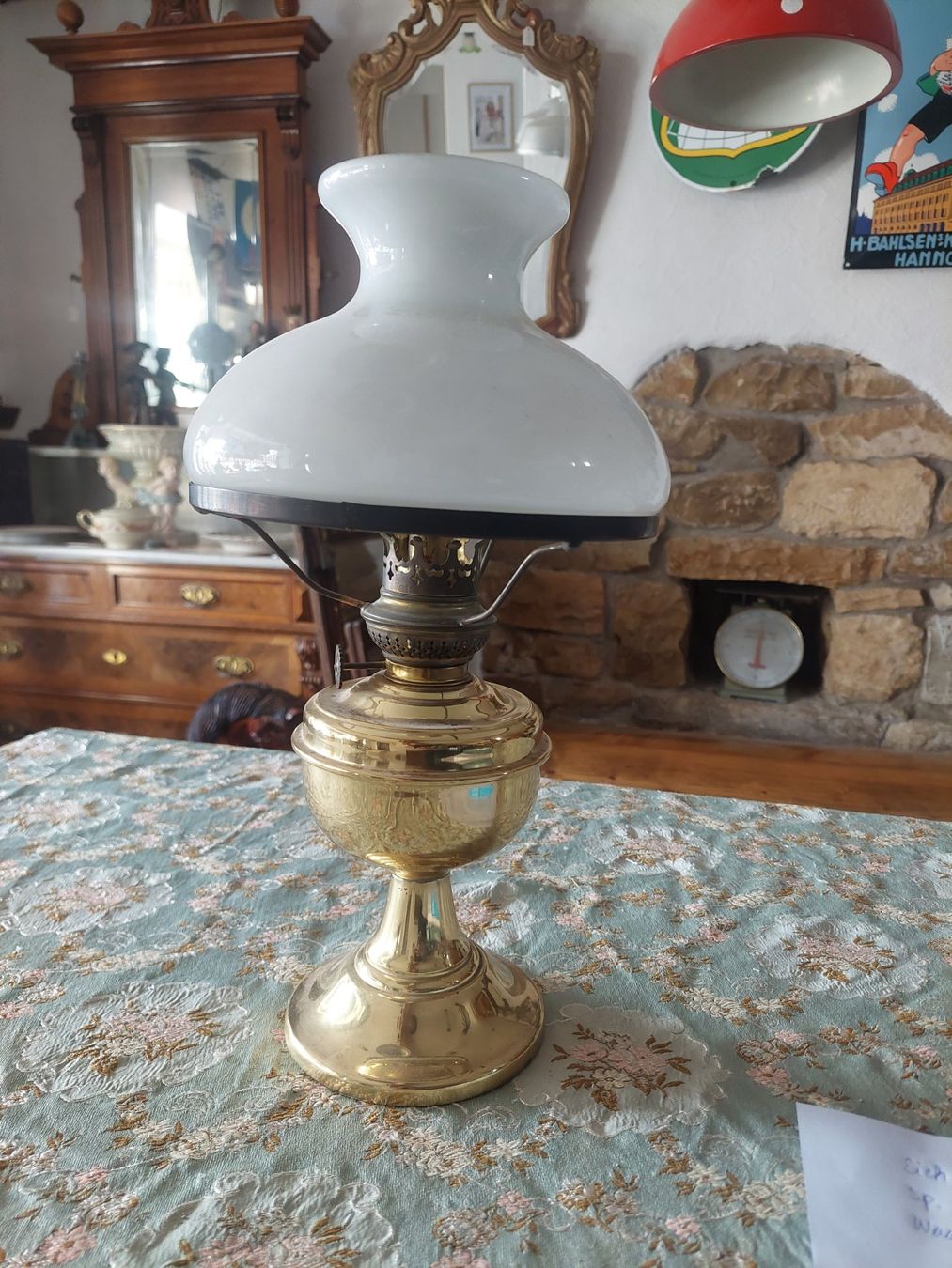 Lampen: Vintage Petrollampe – Gebraucht aus Siblingen von rantiques