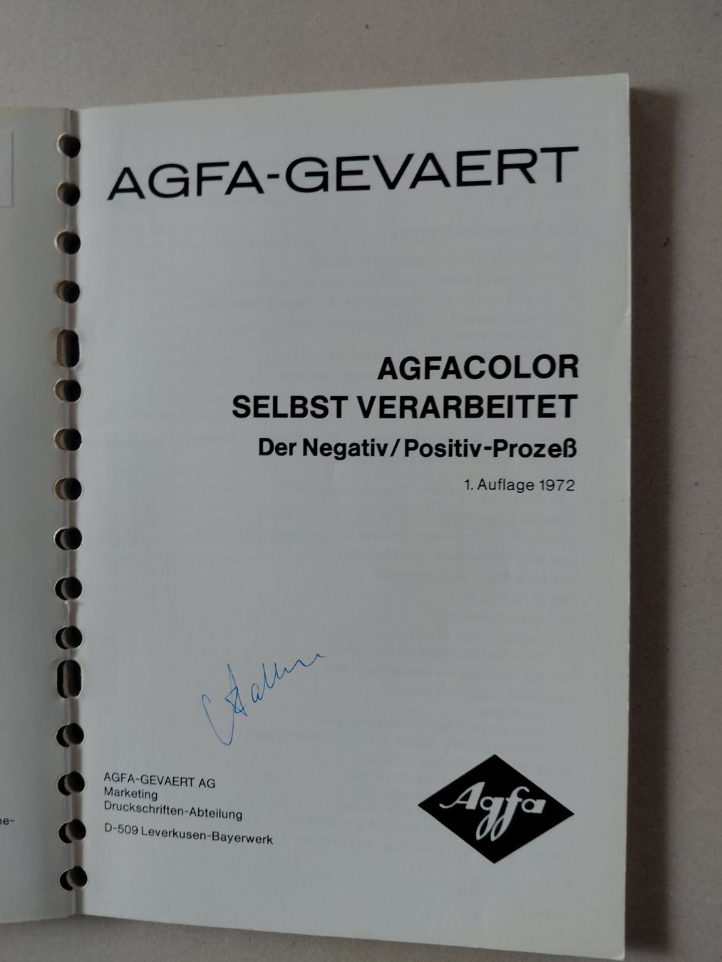 Laboratoire & Chambre noire: AGFA Agfacolor Selbst verarbeitet – D'occasion à Kölliken par Ant_ghc7 2