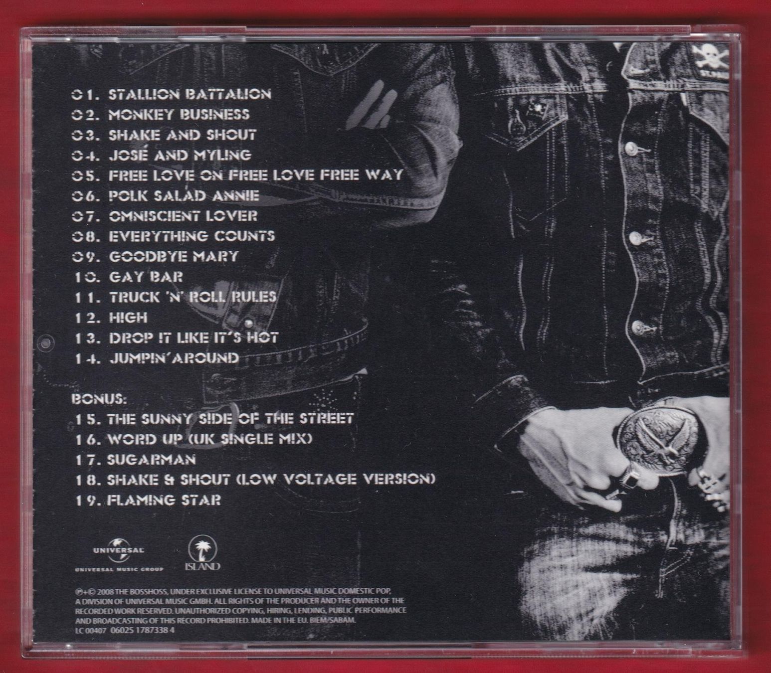 CD: The BossHoss - Stallion Battalion (CD) – Usato da Zürich venduto da Pfluftl2000 3