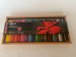 Bellcolor-Farbstiftset in einer dekorativen Holzbox mit tran