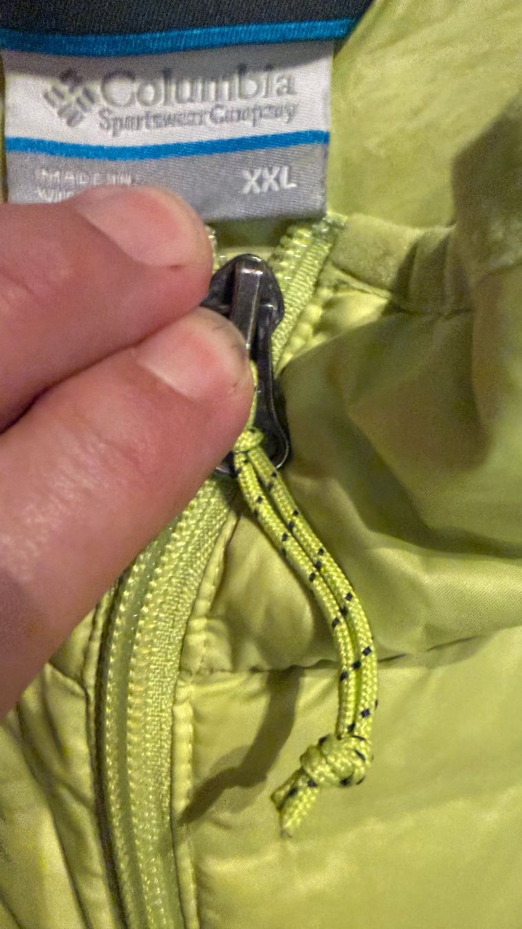 Columbia Gilet & Giacche: Columbia Weste Gr. XXL zitronengelb – Usato da Gipf-Oberfrick venduto da Rogero_1965 1