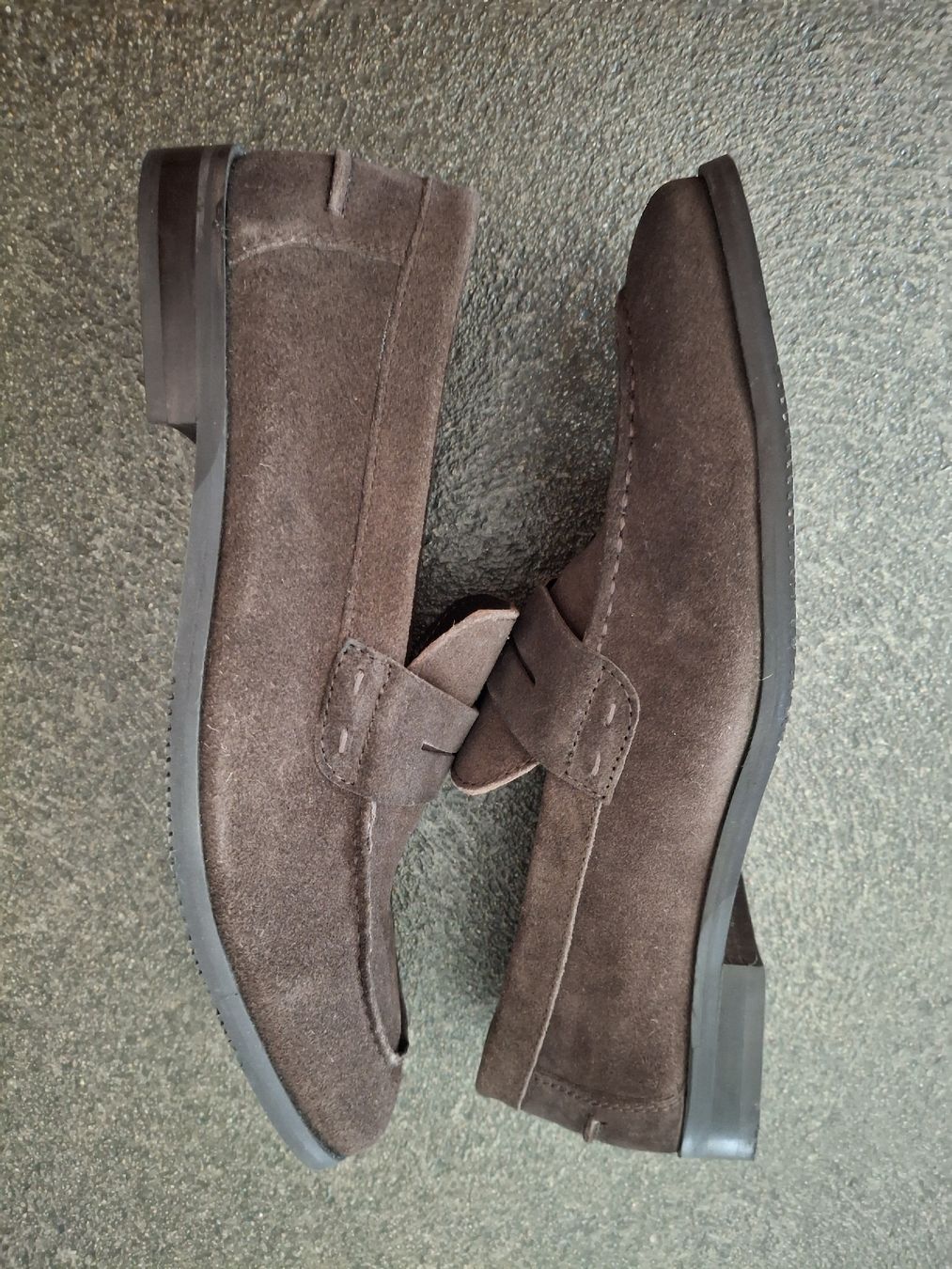 Scarpe da uomo: Brown Suede Pier One Loafers Size 44  – Nuovo (secondo la descrizione) da Colombier NE venduto da nur_9kj9 2