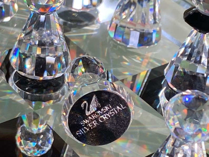 Jeux: Swarovski chess silver cristal – D'occasion à Biel/Bienne par ri-k2503 7