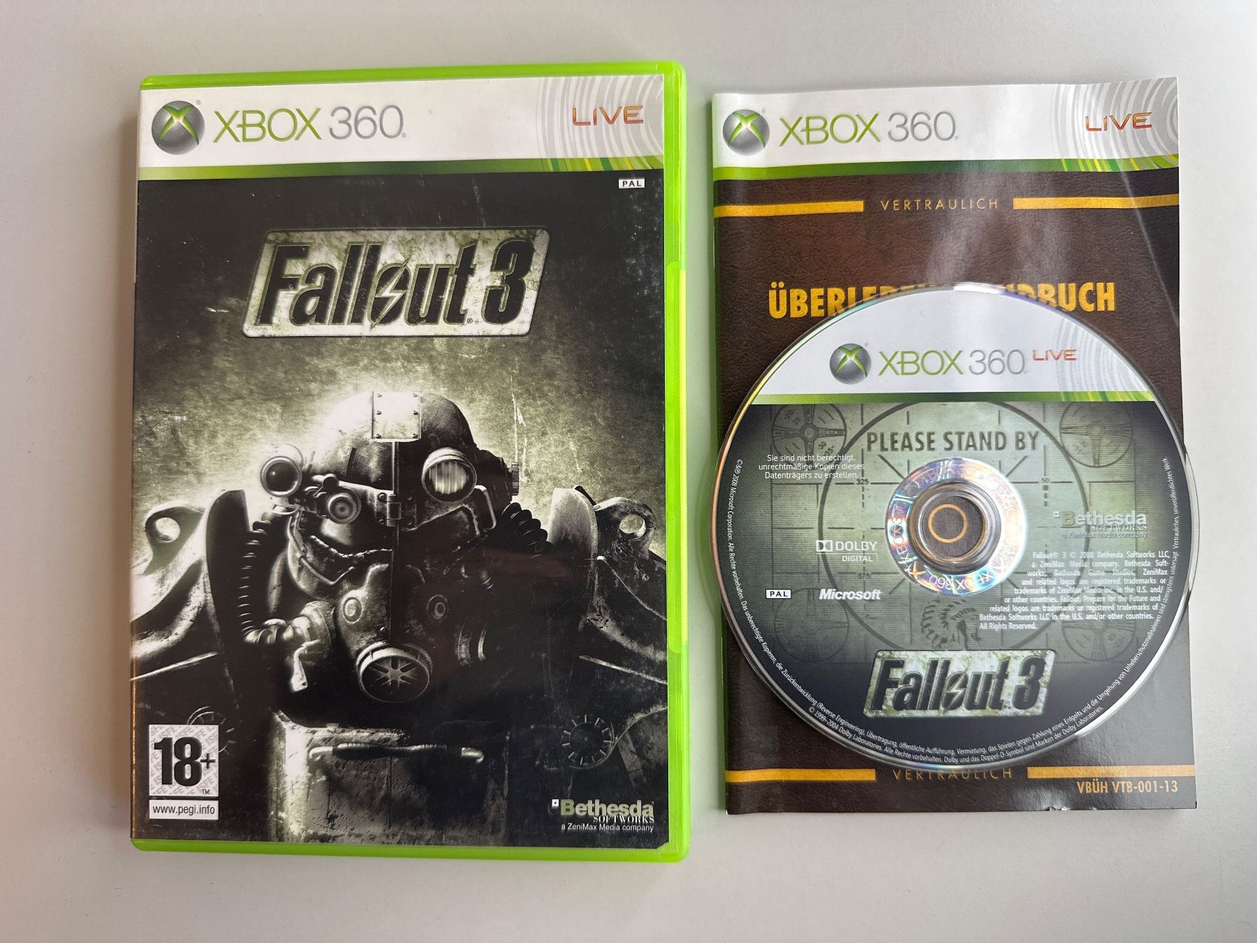 Microsoft Giochi: Fallout 3 - Xbox 360 – Usato da St.gallen venduto da taduz