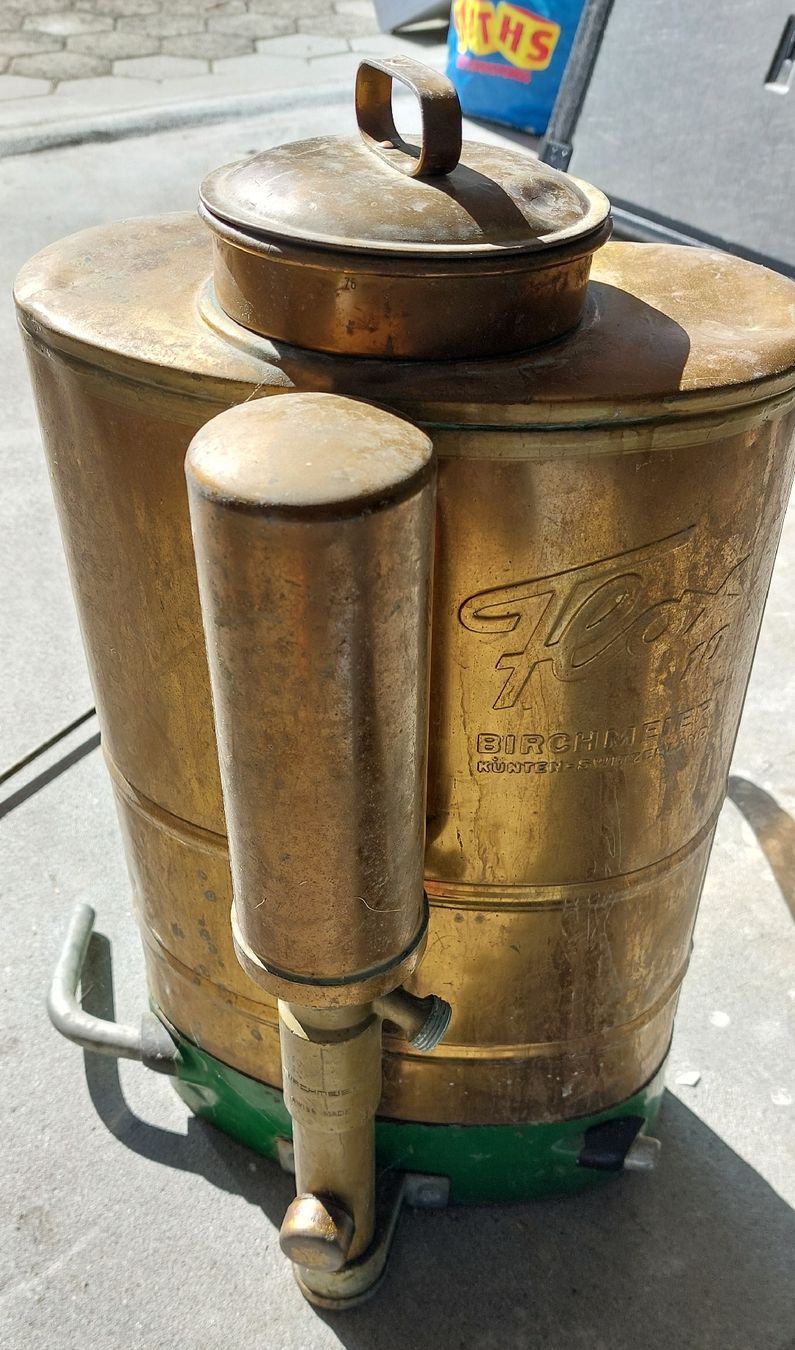 Medizinaltechnik: Messing Rückenspritze – Defekt aus Kyburg-Buchegg von Rolf1velo 1