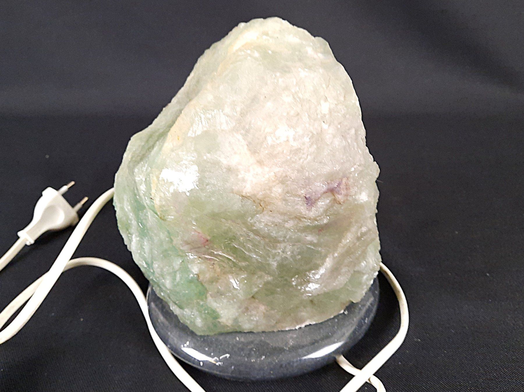 Lampade: Grüner Calcit/Fluorit Rohstein Lampe – Usato da Beinwil am See venduto da Restwert_Beinwil 2