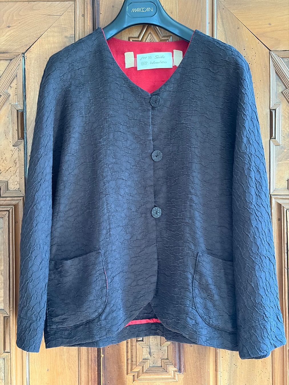 Giacche: 100% Seide VINTAGE  Jacke  Größe: L / 40 DE – Usato da Interlaken venduto da Bona55 3