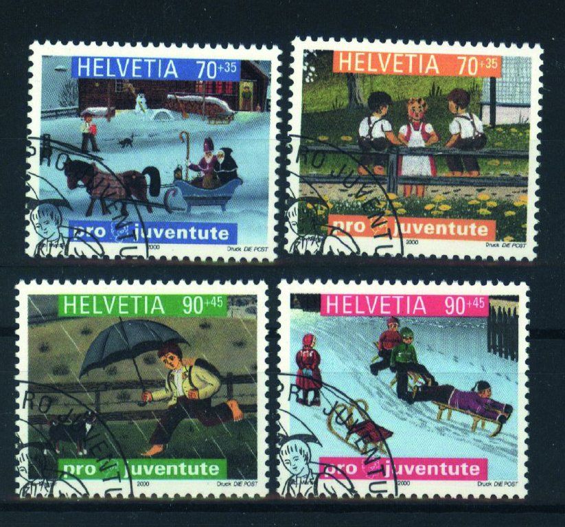 Tutti i francobolli: 2000, Pro Juventute, ET – Usato da Willisau venduto da Vollstempel