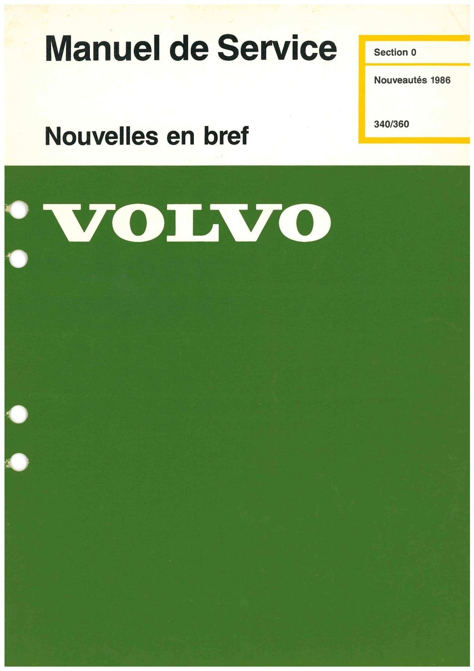 Libri: Manuel de Service / Werkstatthandbuch – Usato da Zürich venduto da pleco12