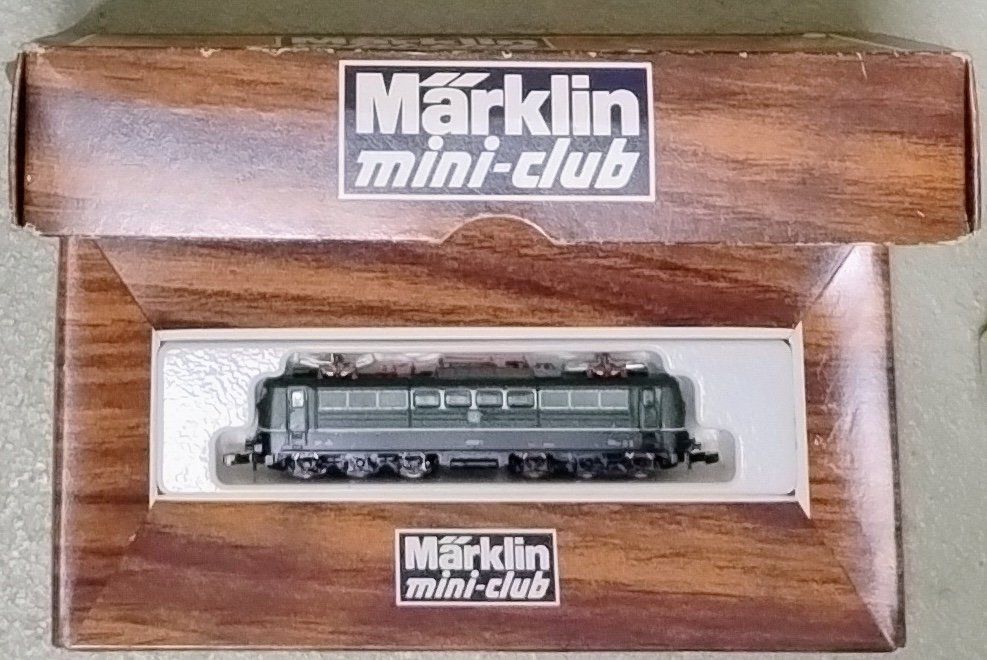 Märklin Modellini di ferrovie: Märklin mini-club 8857 E-Lok, OVP – Usato da Oberwil BL venduto da Petermib