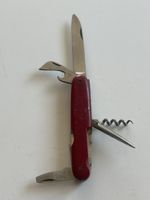 Taschenmesser rotINOX gebraucht(S35)