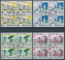 2005 - Pro Patria - Viererblock - Ersttag Stempel ET