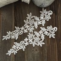 Applikationen Spitzen-Patch - 2er Set - Shabby Chic