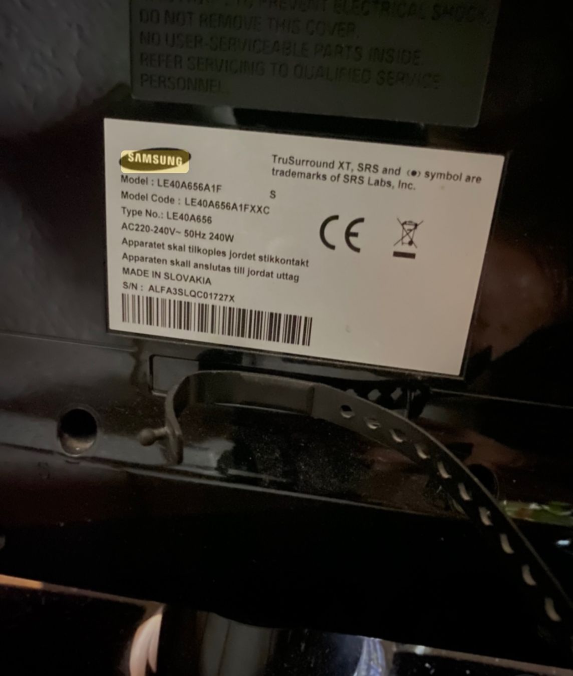 Fernseher: Samsung TV – Gebraucht aus Bolligen von Mitica 1