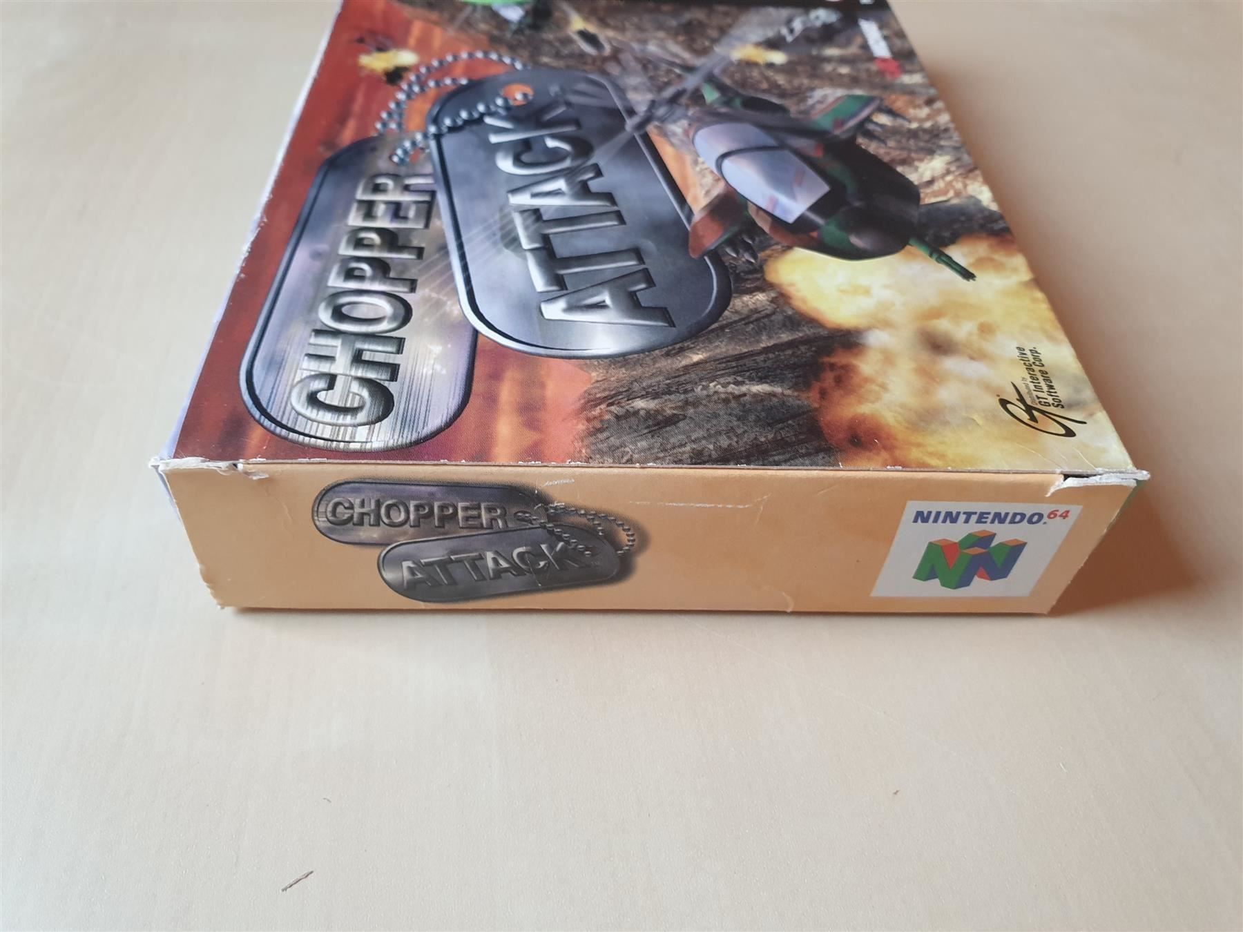 Nintendo Giochi: Chopper Attack – Usato da Stansstad venduto da collectorsshop 4