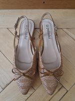 Palado sling back Schuhe geflochten, gr 38