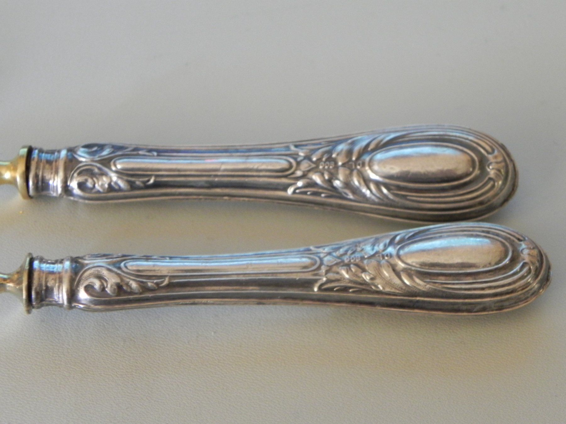 Set di posate: Besteckset 800 Silber / vergoldet – Usato da Minusio venduto da Lory64 3