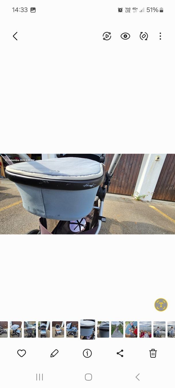 Maxi-Cosi Carrozzine: Kinderwagen Maxi Così  – Usato da Azmoos venduto da pet_pcb5