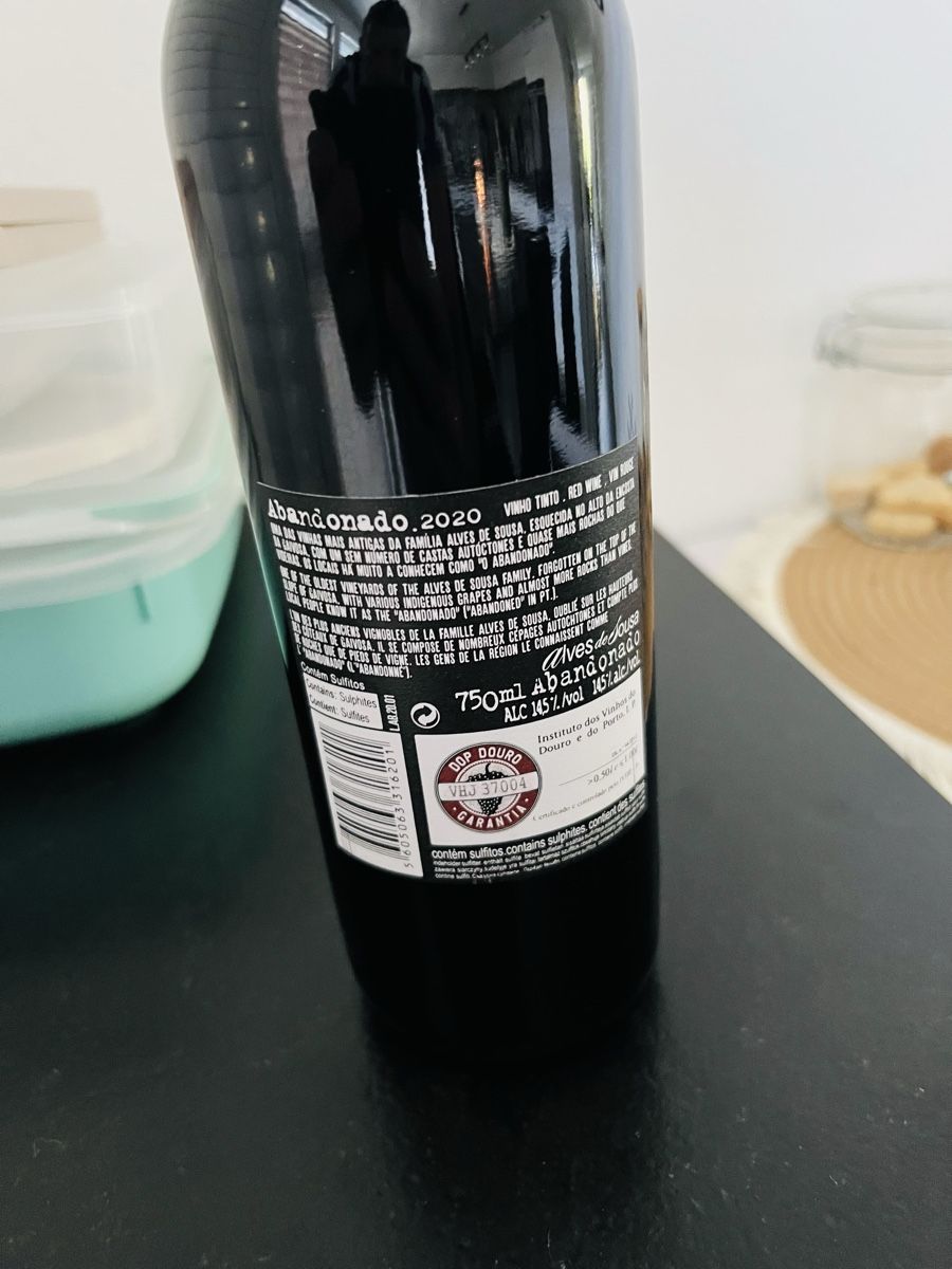 Vino: Vin rouge Abandonado 2020 75cl – Nuovo (secondo la descrizione) da Orny venduto da lui_gfv2 1