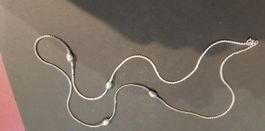 Kette, Nickel mit kürbisförmigen Metallteilen