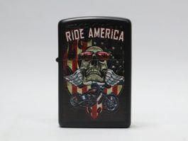 Benzin Feuerzeug, Ride America Bike Benzinfeuerzeug