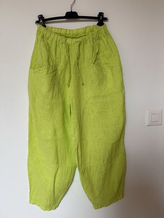 Boho Leinenhose