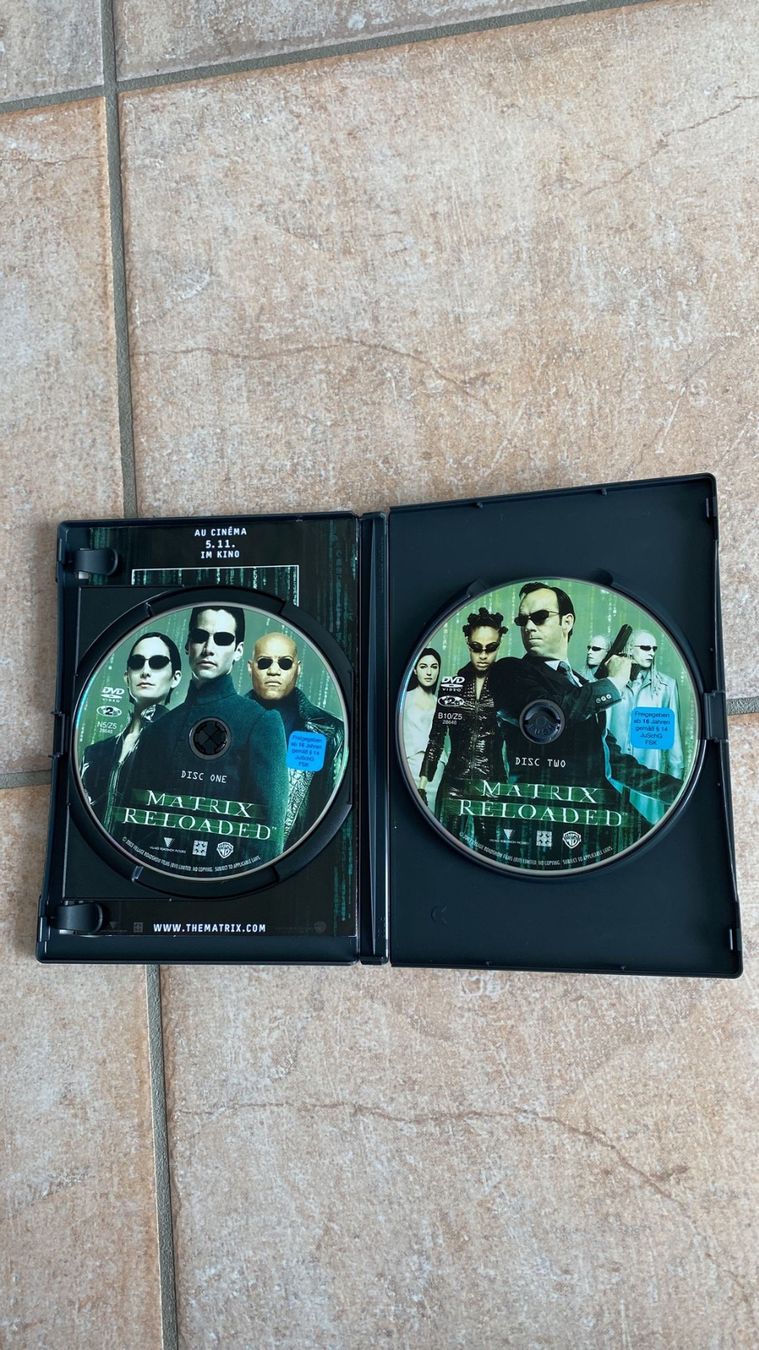 Alle DVDs: Matrix Reloaded 2 Disc Edition DVD – Gebraucht aus Zwingen von veilchen_123 1