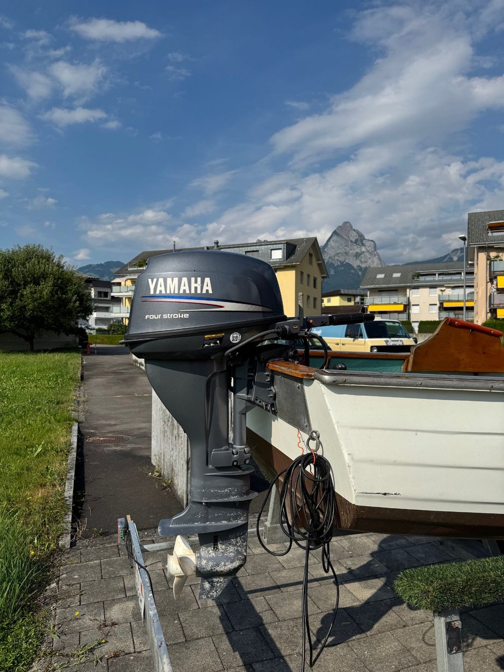 Barche: Motorboot mit Yamaha Motor 15 PS – Usato da Brunnen venduto da Bitz68 4