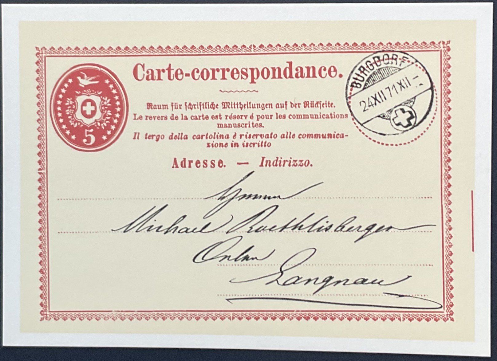 Tutti i francobolli: PTT Bildpostkarten mit Ausgabetagstempel – Nuovo (secondo la descrizione) da Luzern venduto da 19primeln 8