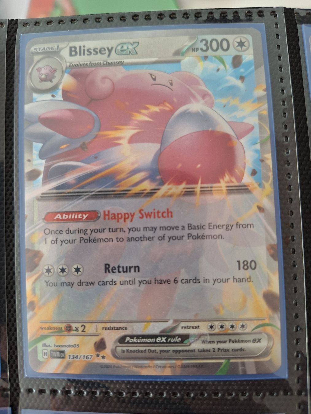 Pokémon Sammelbilder & Trading cards: Blissey ex – Gebraucht aus Altstätten SG von GGsGameshop