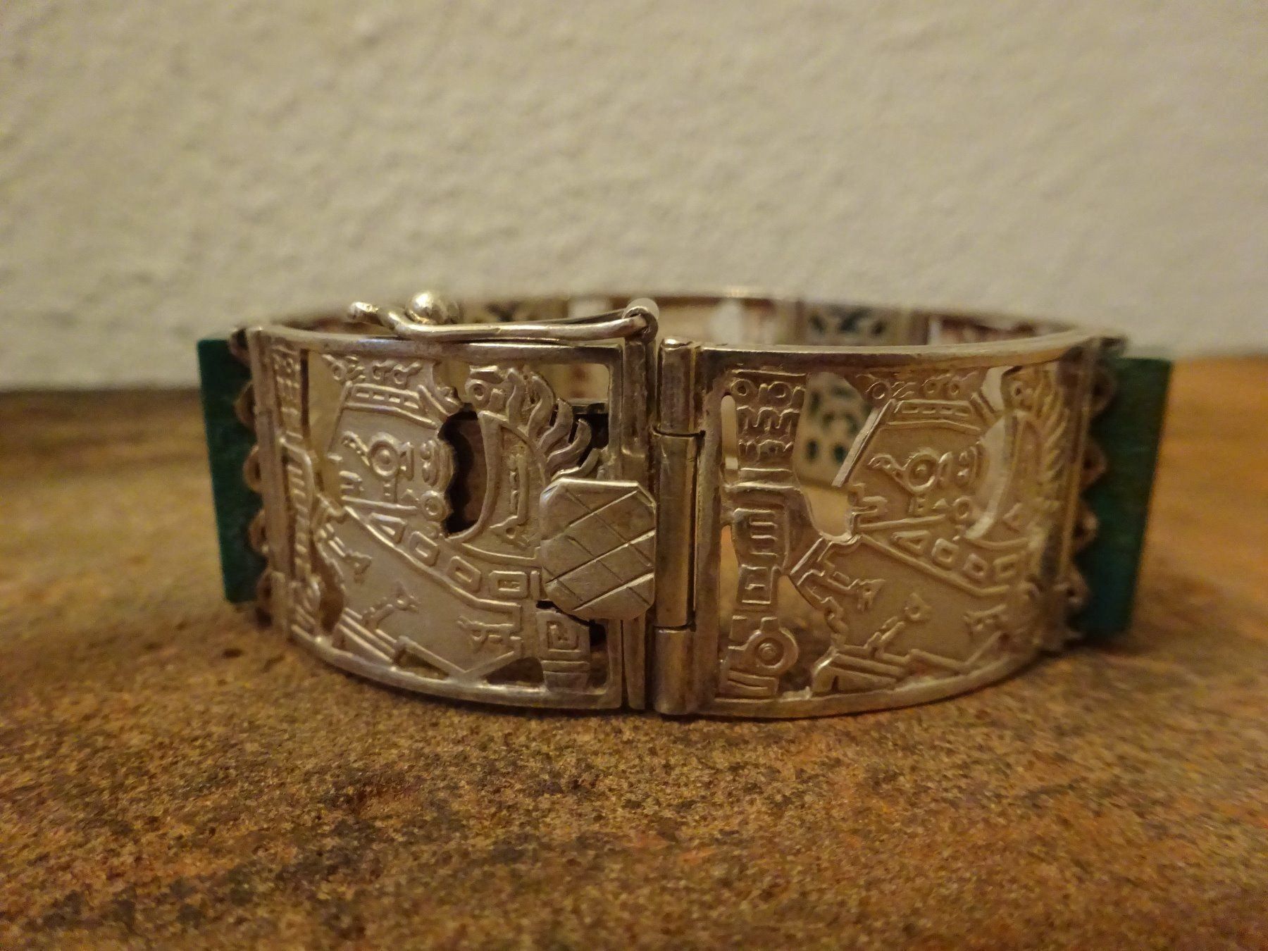 Bracciali & Braccialetti: INKA Armband Azurit / 925 Silber – Usato da Esslingen venduto da FetteSchnecke 2
