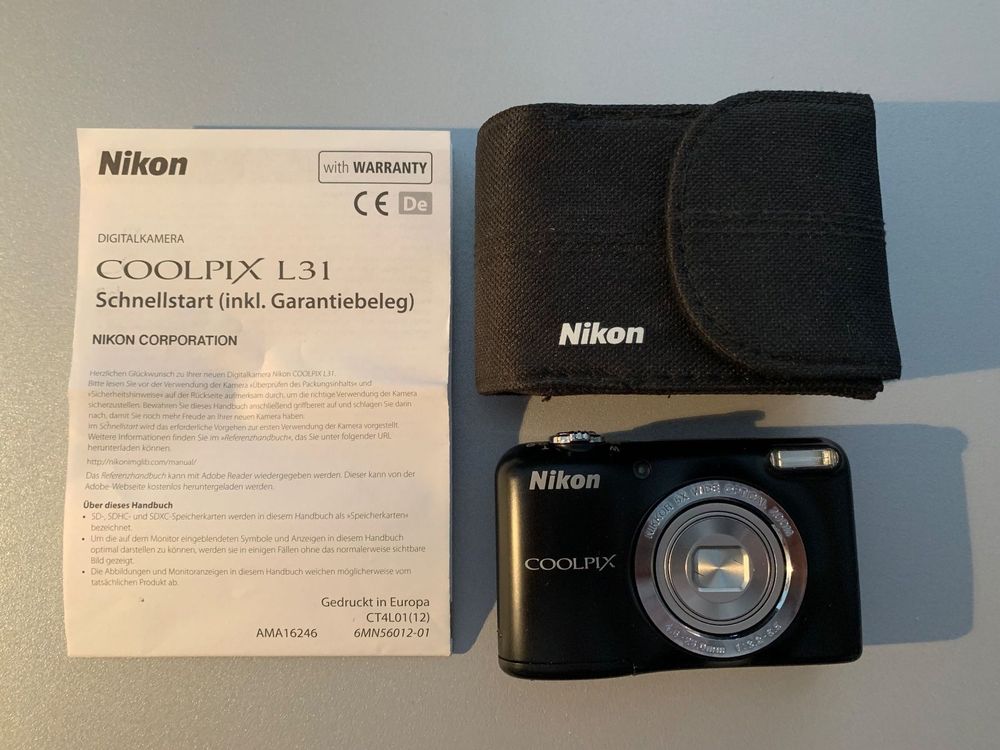 Dipos Displayschutzfolie Matt Für Nikon Coolpix L31 – 6 Stück, Antireflex, Kratzfest