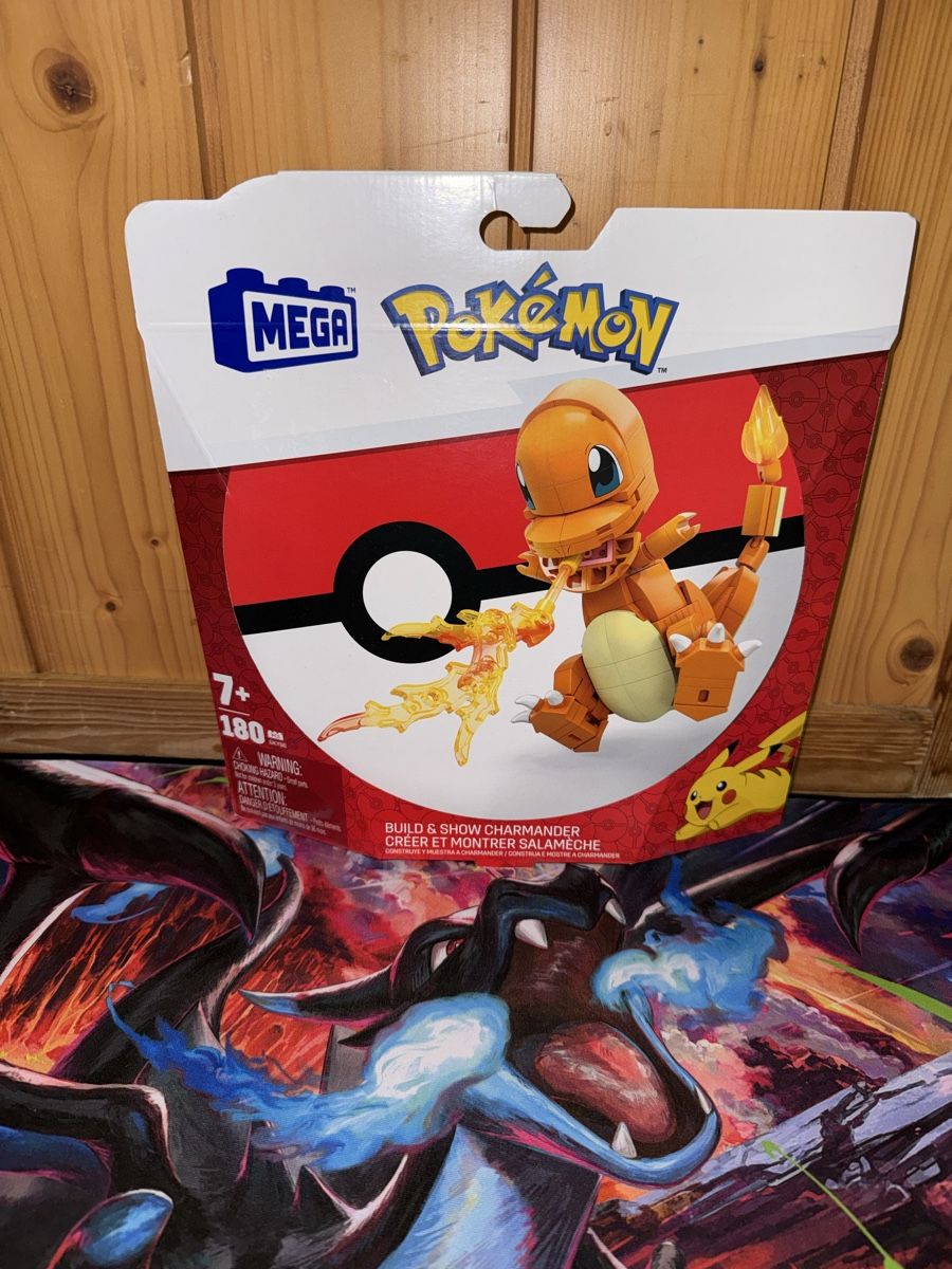 Pokémon Statuette: Mega Pokémon Glumanda Bausteine Set, Neu & OVP – Nuovo e nell'imballaggio originale da Schötz venduto da Gero_V