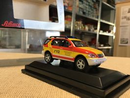 Schuco Mercedes M-Klasse Werksfeuerwehr 1:87 - Neu!