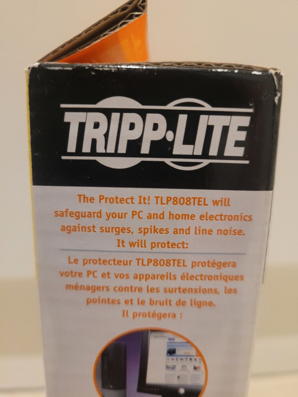 Stecker: Protect it Tripp Lite 8 prises + tel/modem – Neu und originalverpackt aus Courtaman von Bluejazz 3