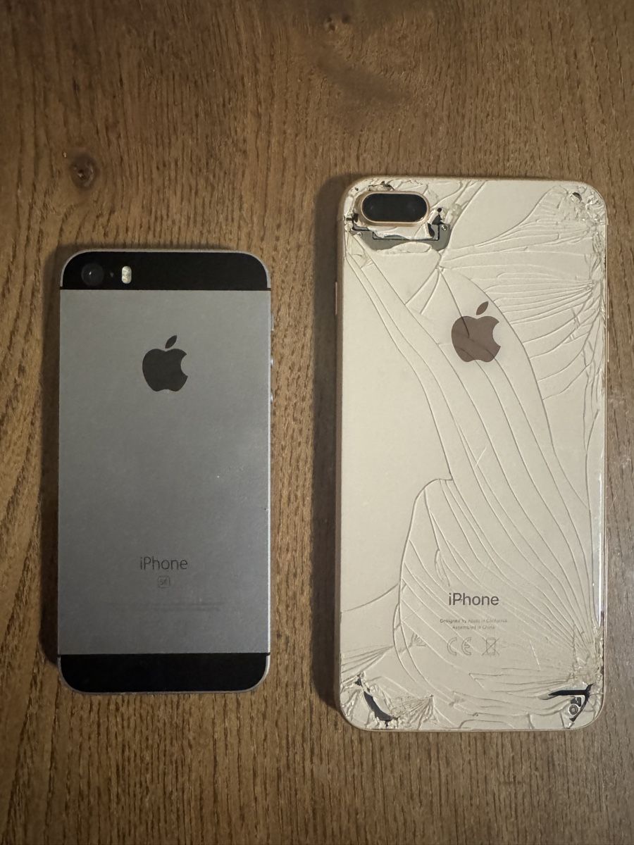 Apple Handys / Smartphones: Apple iPhone 8 Plus & 5 SE defekt mit Displaybruch – Defekt aus Dietikon von Leodnd 1