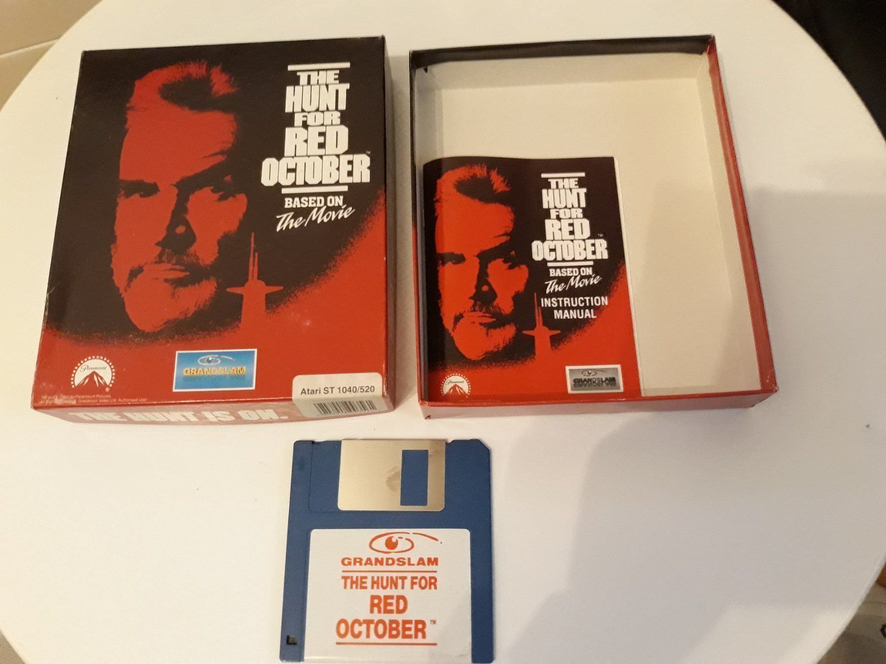 Giochi: The Hunt for Red October Atari ST 1040 – Usato da Aarau venduto da Kaesekuchen2000