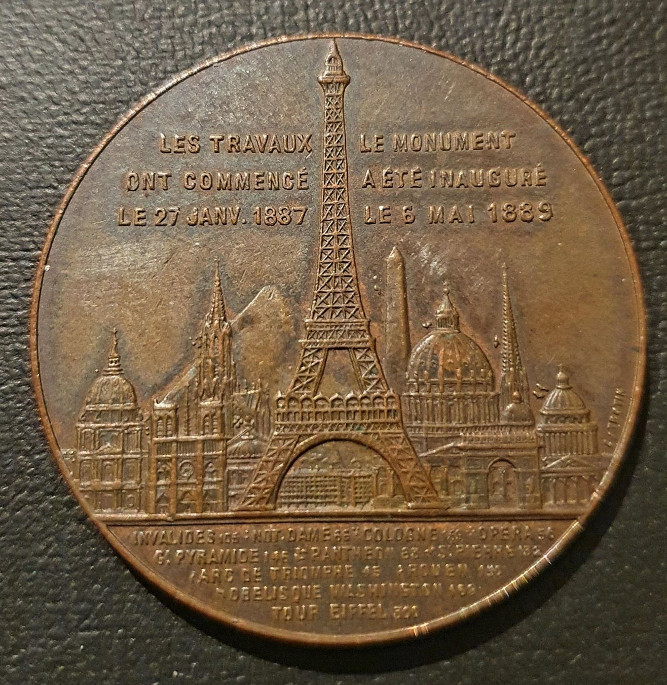 Medaglie: Medaille Paris 1889 – Usato da Egerkingen venduto da Acc1 1