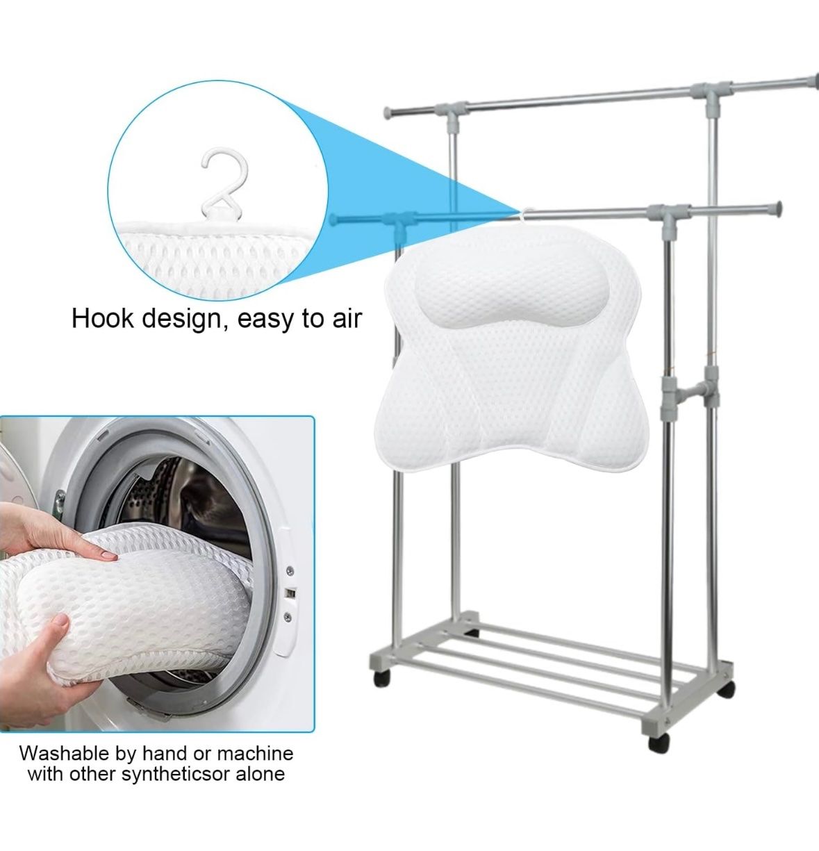Cuscini: Coussin de bain ergonomie à ventouses neuf – Usato da giffers venduto da sev_c9x9 5