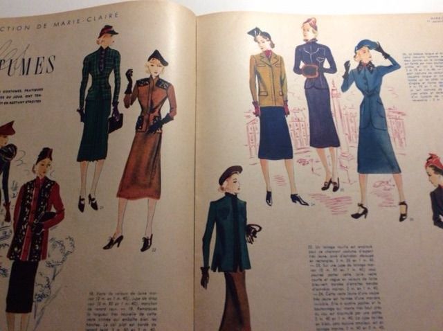 Riviste & Magazine: Marie-Claire Magazine - 1937 – Usato da Genève venduto da edelweiss1900 4