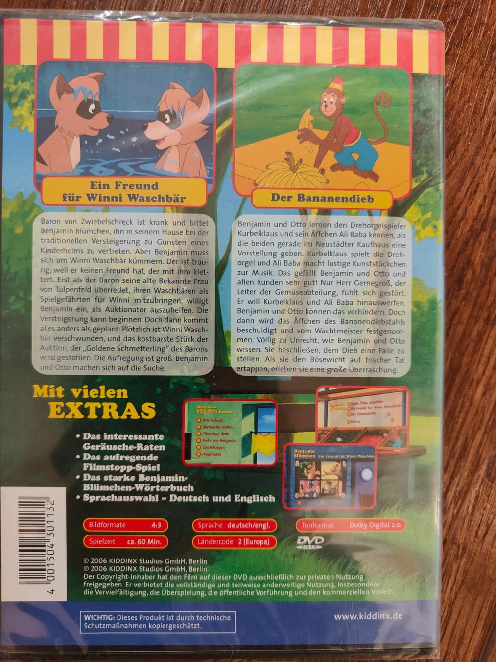 Tutti i DVDs: DVD Kinder Benjamin Blümchen Originalverpackt – Nuovo e nell'imballaggio originale da Davos Platz venduto da wauwauin 1