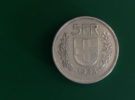 5 francs  1954  Belle