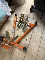 2stk Motorradwippe Motorradständer Montageständer Orange Top