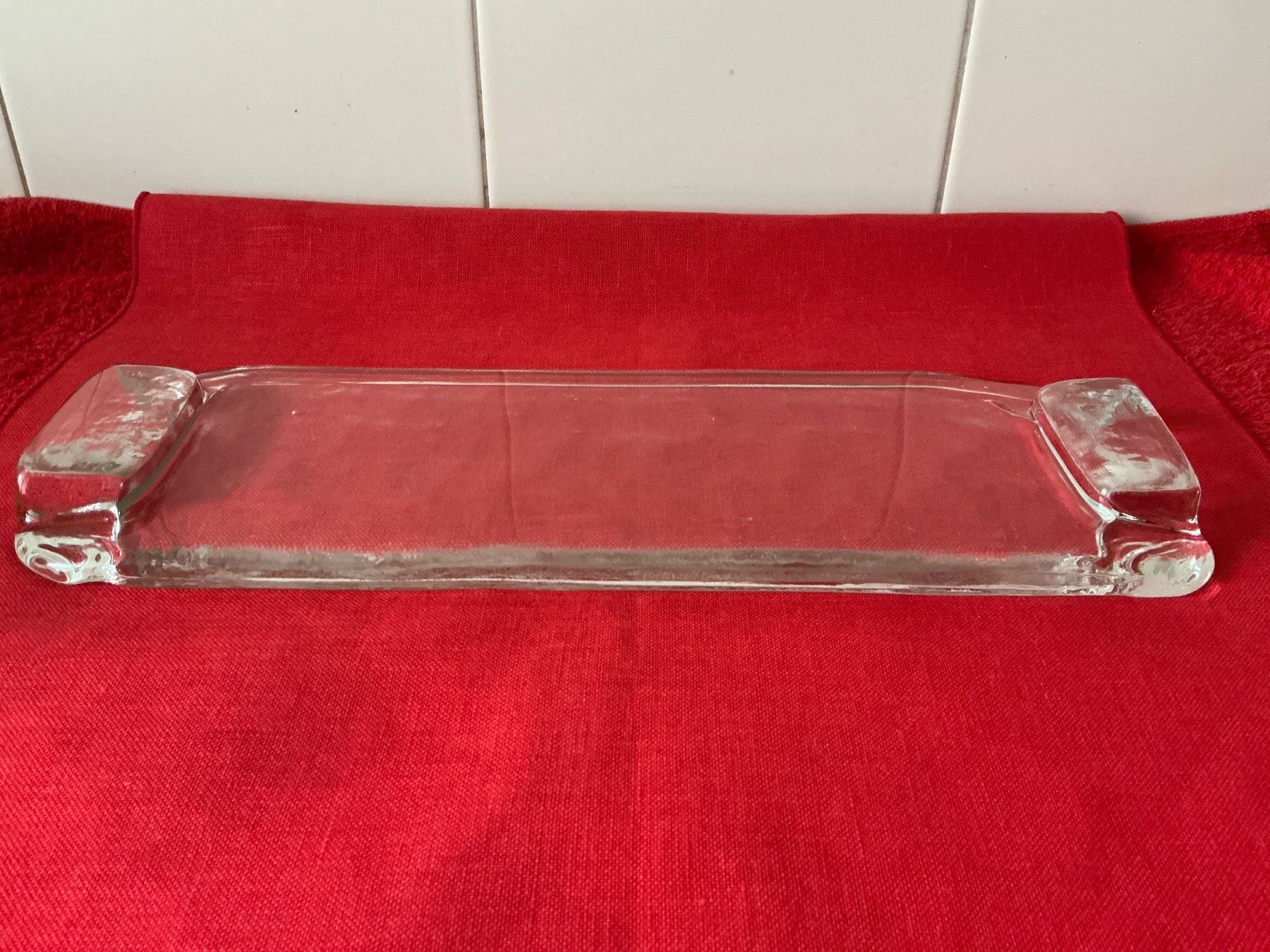 Glasi Hergiswil Servierplatten: Glasi Hergiswil.  Cakeplatte – Gebraucht aus Birmensdorf ZH von Hilhan 1