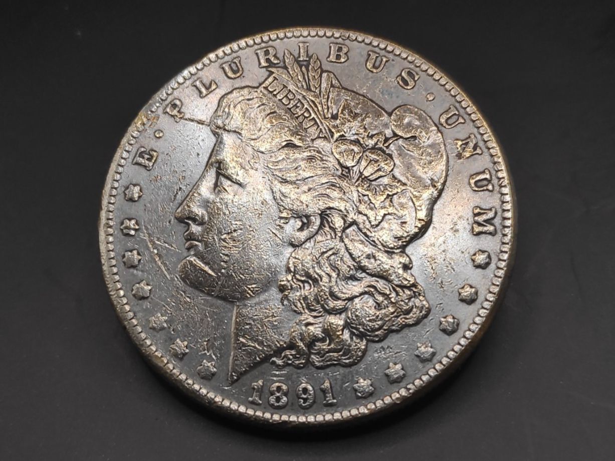Alle Münzen: 1891-s Morgan Silber Dollar – Gebraucht aus Sirnach von Trekk64