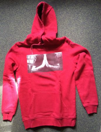 Hoodie / Pullover-Jacke mit Kapuze Grösse S Rot Neu