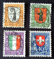 J 1923 schöne Serie, J26 Abart "Heiligenschein mit Halbmond"