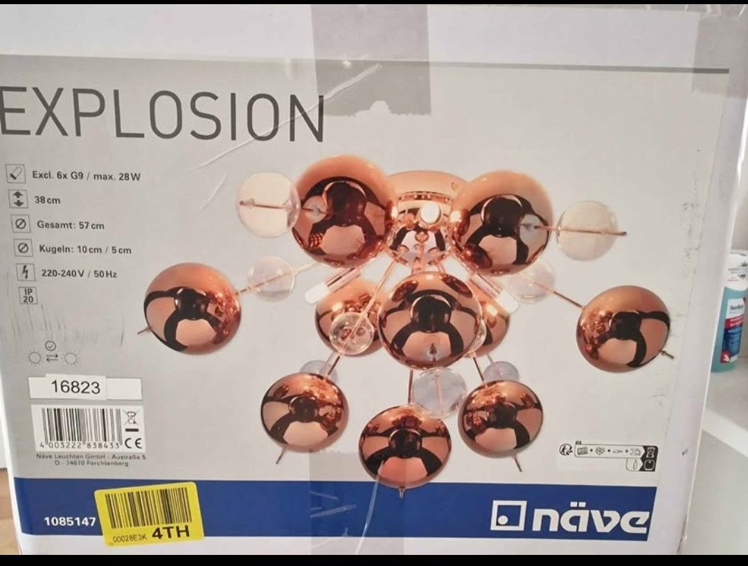 Lampadari & plafoniere: Elegant Deckenleuchte Ceiling Lamp Explosion Näve – Nuovo e nell'imballaggio originale da Zürich venduto da Lili.bp 1